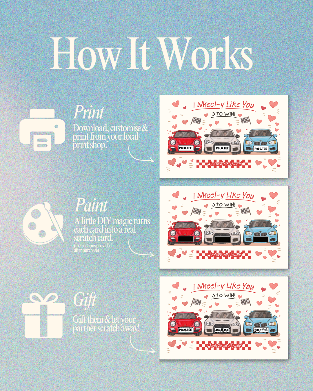Scratch Card Gift Template