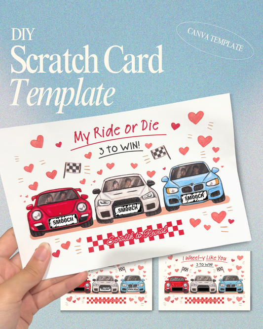 Scratch Card Gift Template