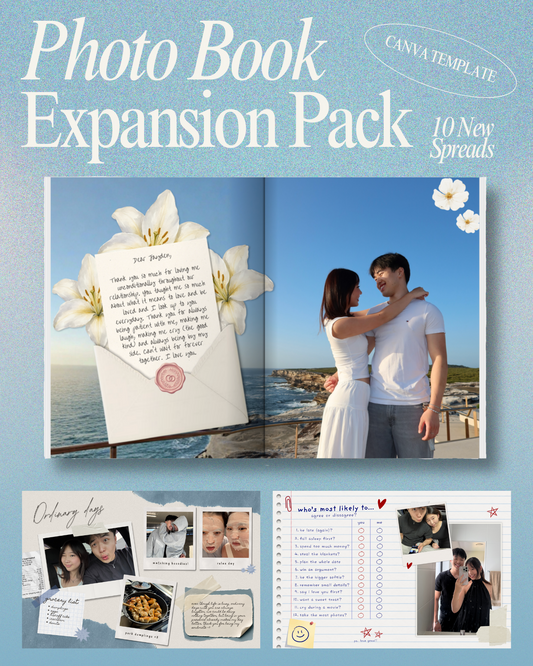 Couple Photo Book Expansion Pack Template