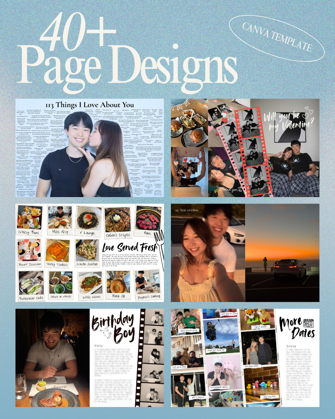 Couple Photo Book Template