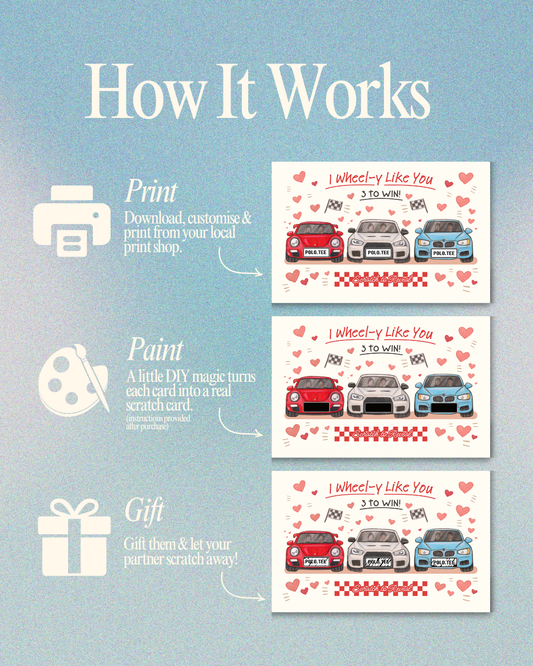 Scratch Card Gift Template