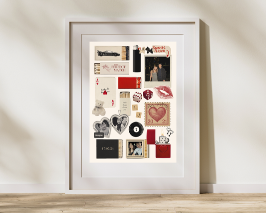 Matchbox Memory Poster Template