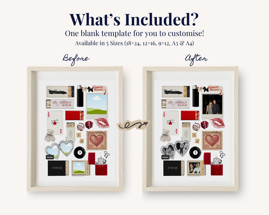 Matchbox Memory Poster Template